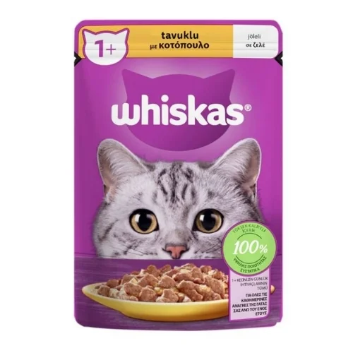 WHİSKAS TAVUKLU POŞET YAŞ MAMA 85 G