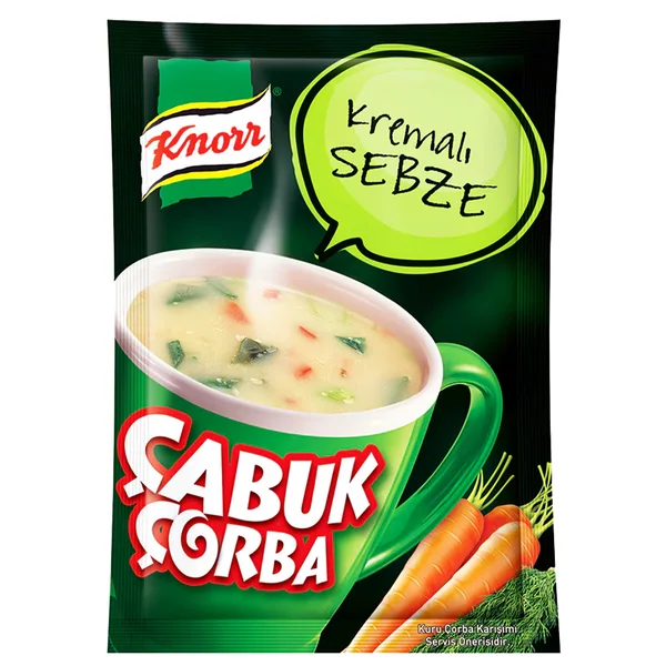 KNORR ÇABUK ÇORBA ÇEŞİTLERİ