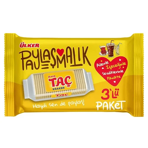 ÜLKER TAÇ KRAKER 3X