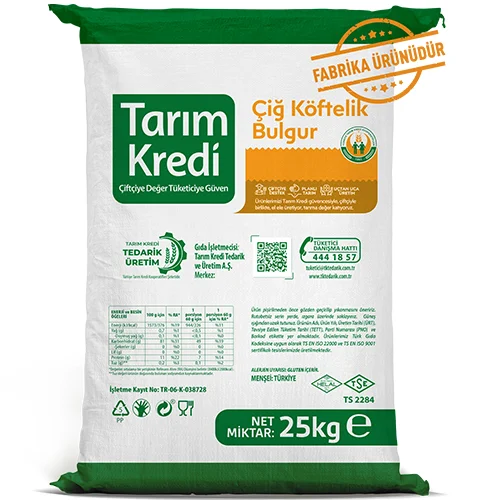 TK ÇİĞ KÖFTELİK BULGUR BEZ ÇUVAL