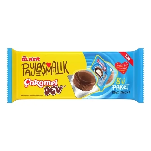 ÜLKER ÇOKOMEL DEV 8'Lİ 176 G