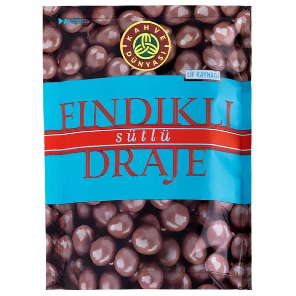 KAHVE DÜNYASI SÜTLÜ ÇİKOLATALI FINDIK DRAJE