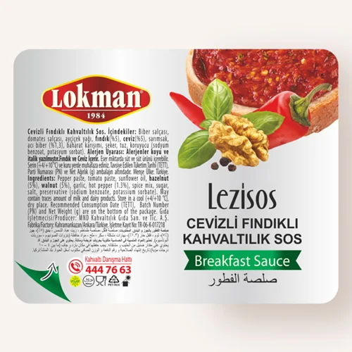 LOKMAN LEZİSOS KAHVALTILIK SOS 20 G