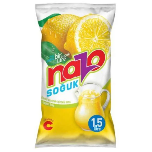 NAZO LİMON AROMALI TOZ İÇECEK