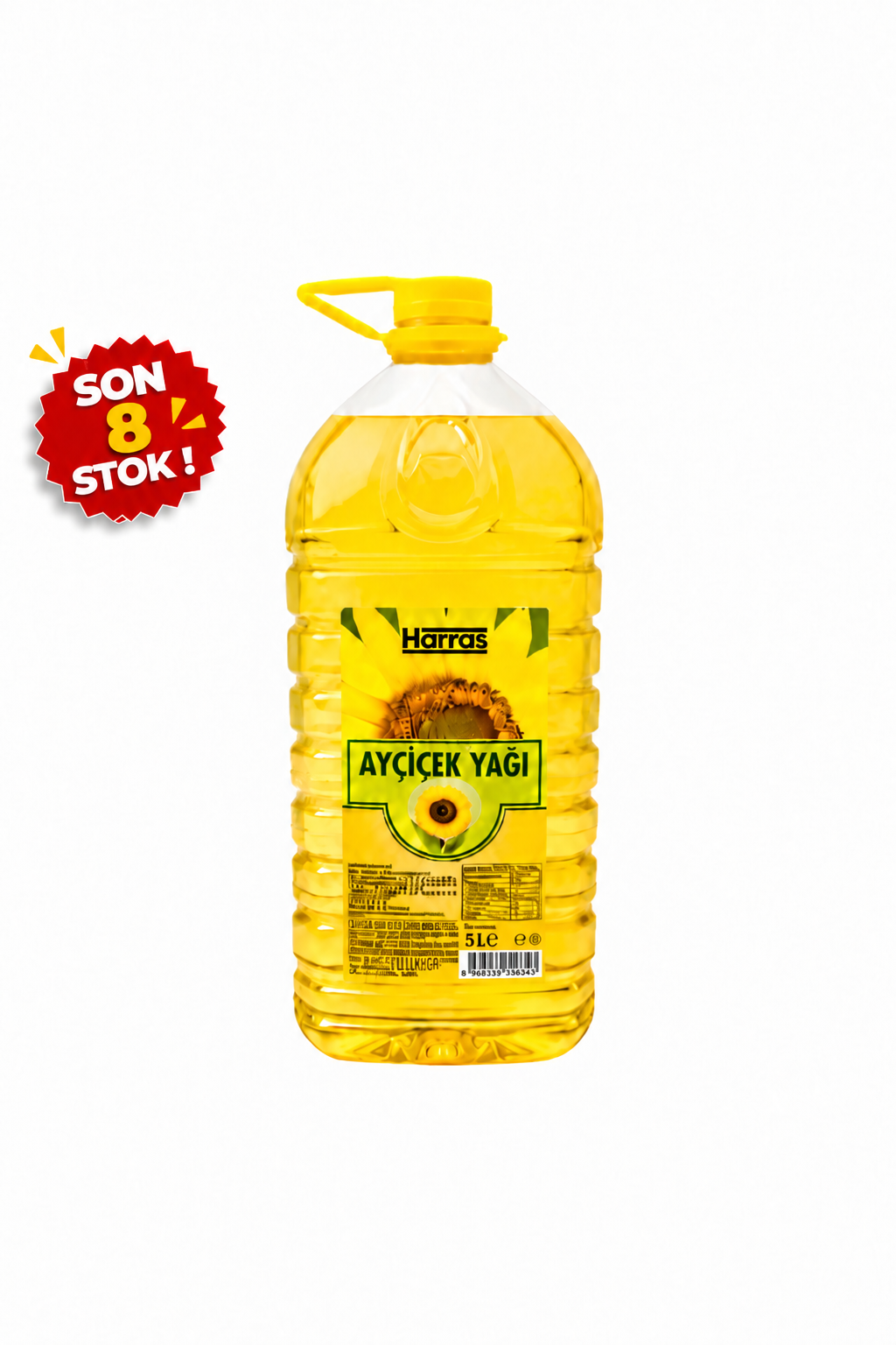 HARRAS AYÇİÇEK YAĞI PET 5LT