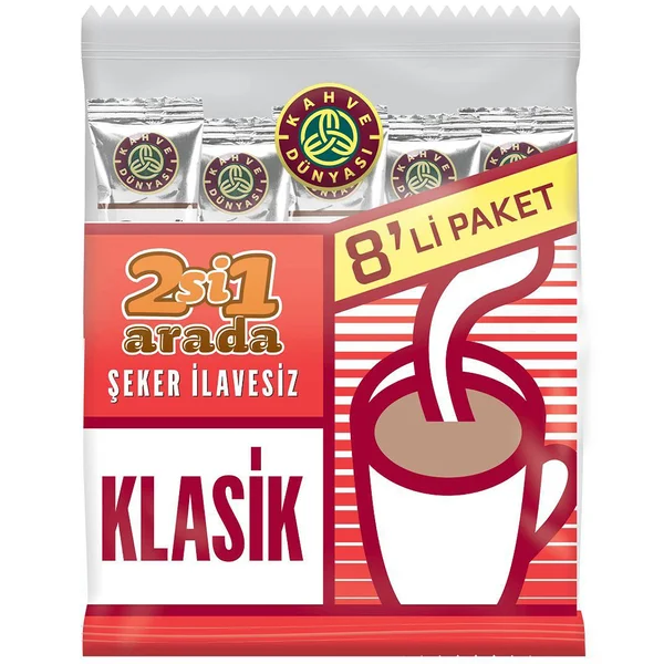 KAHVE DÜNYASI 2Sİ1 ARADA 8'Lİ MP