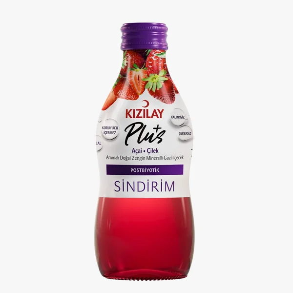 KIZILAY PLUS MADEN SUYU AÇAİ&ÇİLEK 200 ML