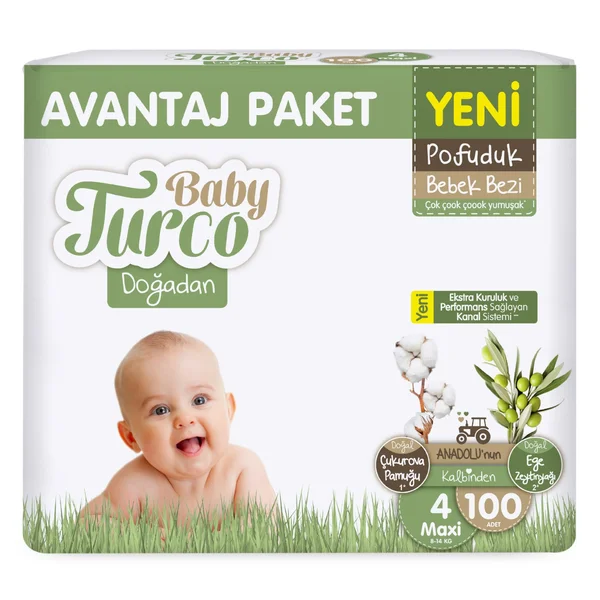 BABY TURCO DOĞADAN AVANTAJ MAXİ 100 LÜ